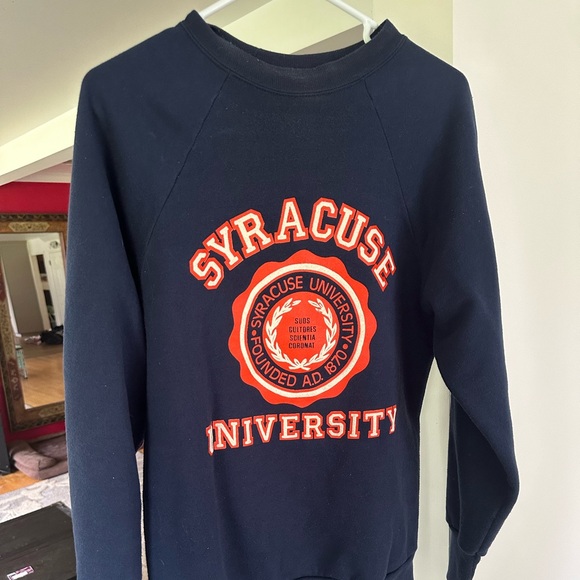 Vintage 90s Syracuse University crewneck sweatshirt - Picture 7 of 7